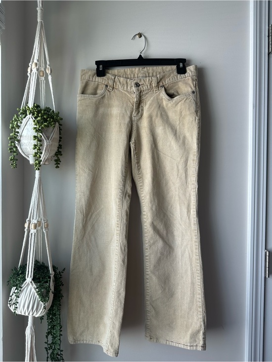 Columbia Sportswear Company Denim - Women's Wide-Leg Corduroy Jeans in Light Beige